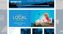 Desktop Screenshot of gorge.net