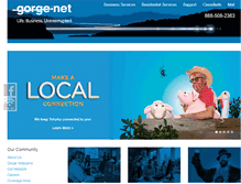 Tablet Screenshot of gorge.net